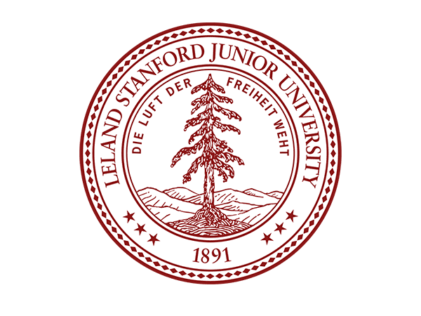 The school badge of Stanford University
