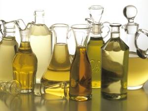 Many bottled edible oil