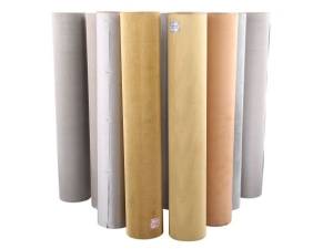 Many woven mesh rolls made of different metal materials